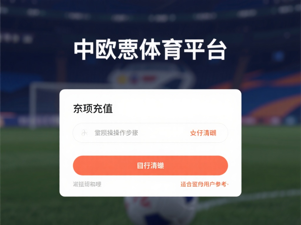 中欧体育平台充值流程的步骤与注意事项 (中欧体育平台充值流程的详细步骤与重要注意事项）